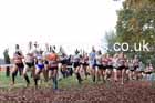 Womens Under-17s 2024 National Cross Country Relays, Berry Hill Park, Mansfield.   Photo: David T. Hewitson/Sports for All Pics